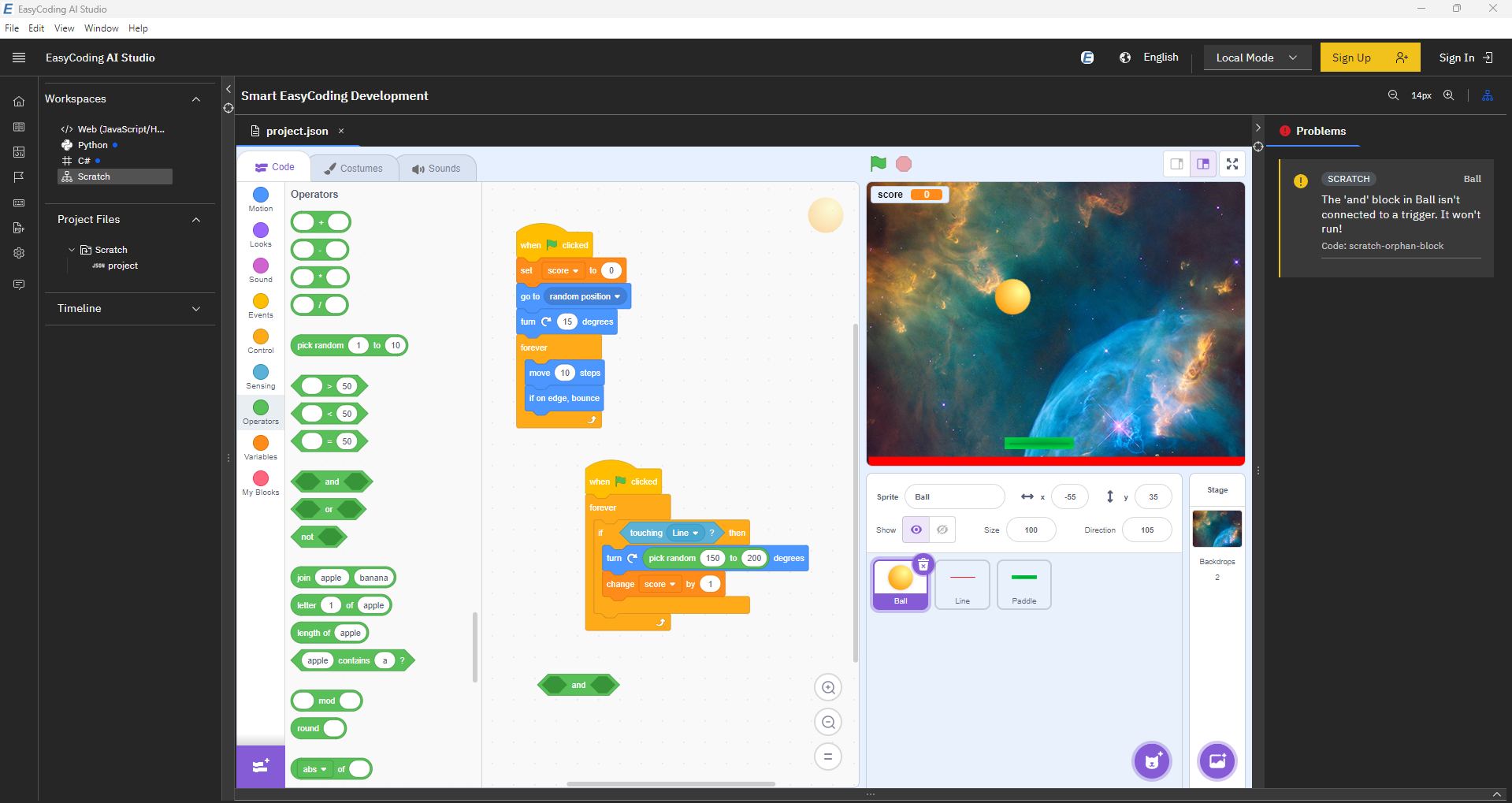 Visual Scratch Programming for Beginners