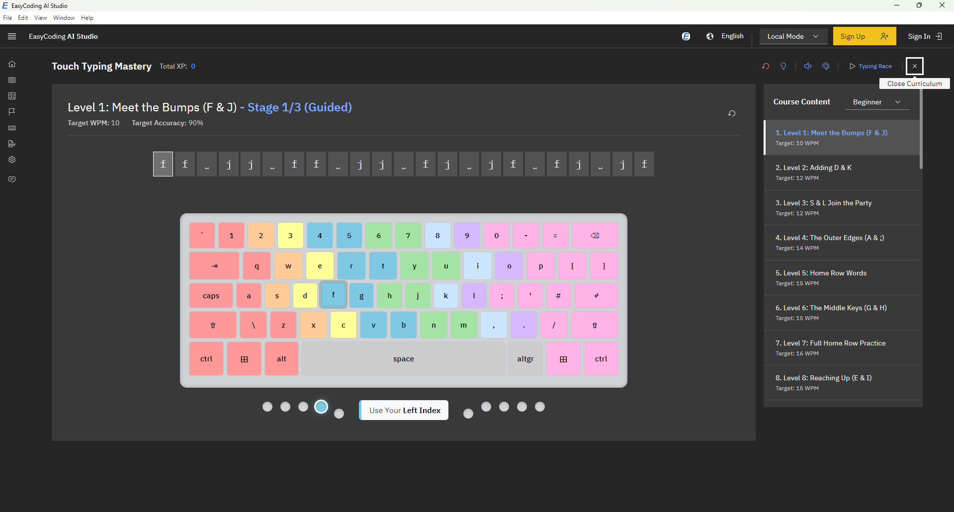 Gamified Touch Typing — Races, Badges & Boss Battles